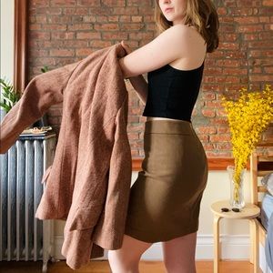 Tan Ann Taylor mini skirt